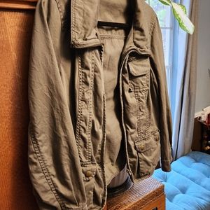 Army green jacket
